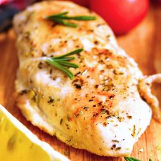 Rosemary Chicken Breasts in the Oven