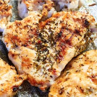 Chicken Thighs with Italian Seasoning
