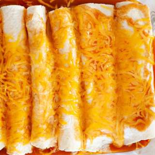 Rotisserie Chicken Enchiladas