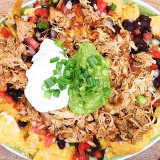 Rotisserie Chicken Nachos