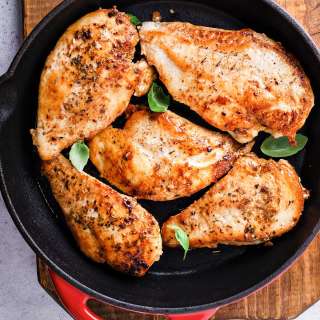 Cast Iron Skillet Chicken Breasts