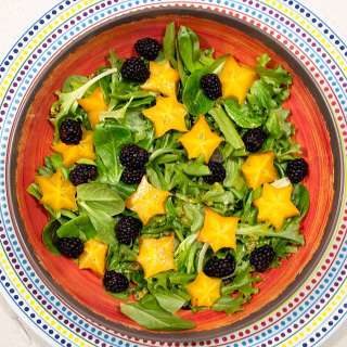 Moon and Starfruit Salad