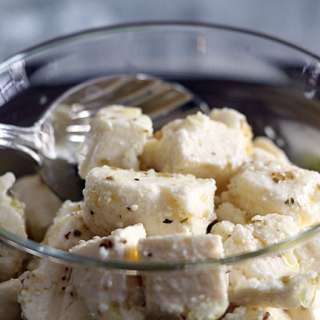 Homemade Feta Cheese