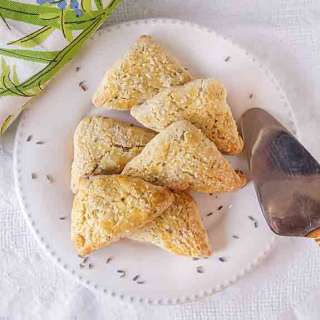 Honey Lavender Scones