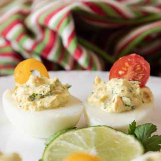 Southwestern Deviled Eggs