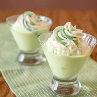 Frozen Grasshopper Ice Cream Drink