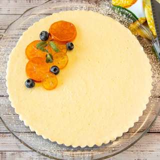 Lemon Posset Tart