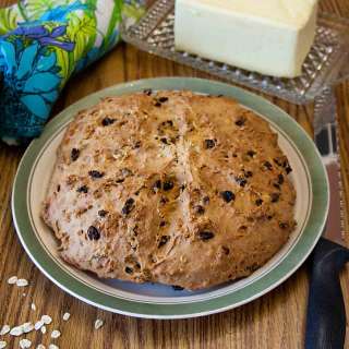 Irish Soda Bread with Raisins