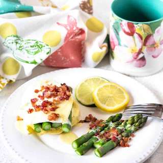 Easy Eggs Benedict with Asparagus