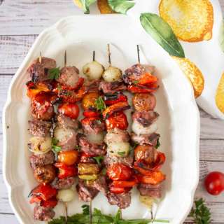 No Marinade Lamb Kabobs