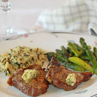 Ramp and Wild Mushroom Compound Butter