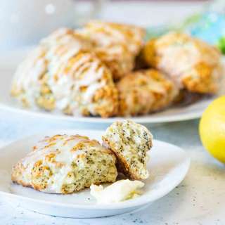 Lemon Poppy Seed Scones