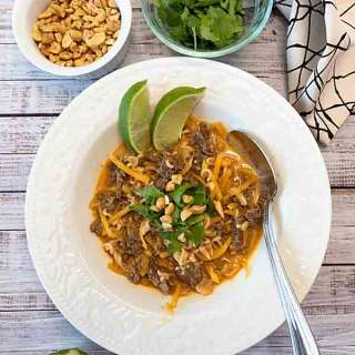 Beef Coconut Curry Soup