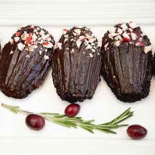 Chocolate Brownie Madeleines