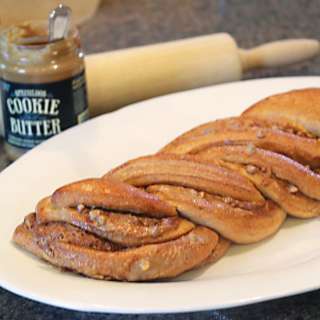 Biscoff / Speculoos or Nutella Cookie Butter Braided Bread