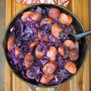 Kielbasa and Cabbage