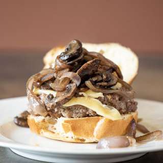 Mushroom Swiss Burger