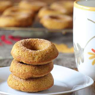 Whole Wheat Pumpkin Donuts