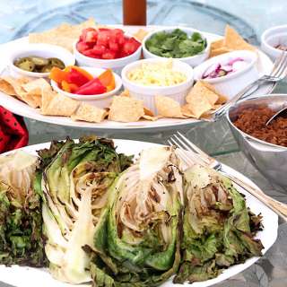 Grilled Romaine Taco Salad Bar
