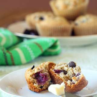Chocolate Covered Cherry Muffins