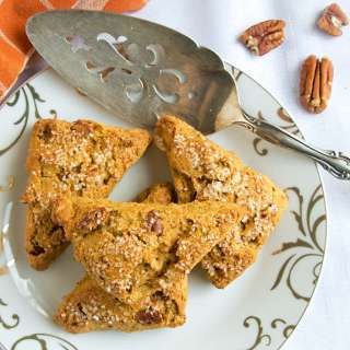 Pecan Pumpkin Scones