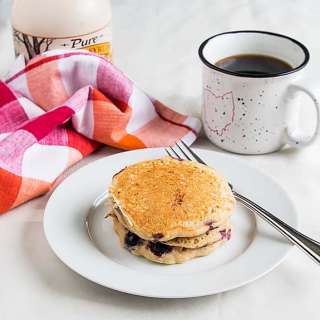 Fluffiest Whole Wheat Buttermilk Pancakes