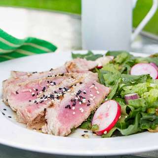 Grilled Ahi Tuna Salad