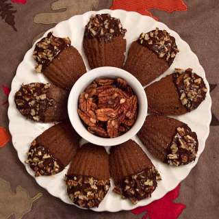 Mexican Hot Chocolate Madeleines