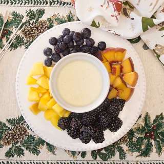 Creme Anglaise Fondue