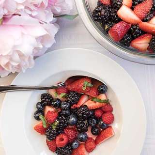 Fresh Berry Salad with Limoncello