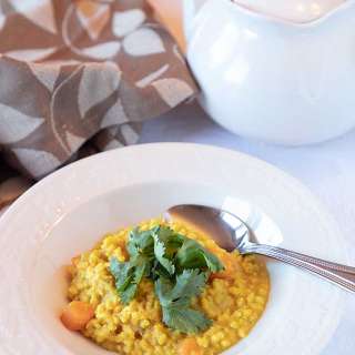 Golden Lentils and Rice (One Pot Dal)