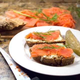 Home Cured Gravlax