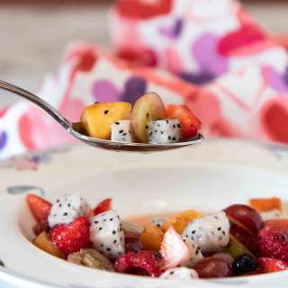 Simple Macerated Fruit Salad