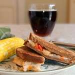 Grilled Kimchi and Cheese Sandwich