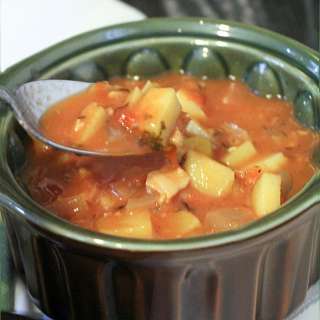Easy Manhattan Clam Chowder