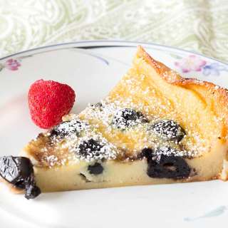 Brandied Cherry Clafoutis