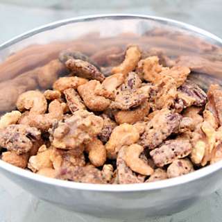 Easy Baked Sugared Nuts