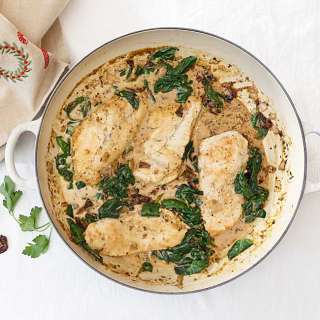 Creamy Tuscan Skillet Chicken