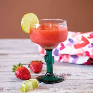 Frozen Strawberry Margaritas