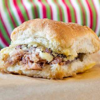 Poppyseed Ham and Cheese Sliders