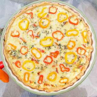 Mini-Pepper & Spinach Quiche