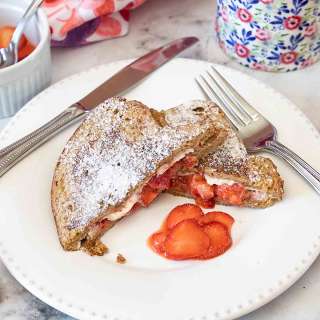 Strawberry Stuffed French Toast