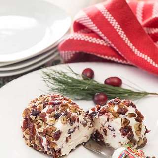 Honey Cranberry Chevre (or Cheese Log, Shhh)