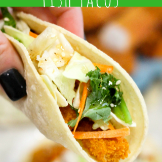 Ginger Sesame Fish Tacos