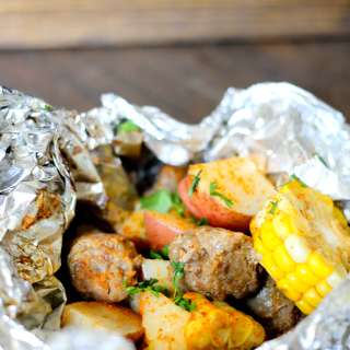 Grilled Sausage Foil Packs