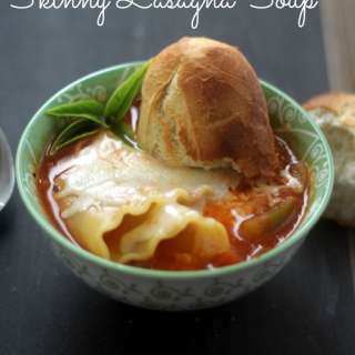 Skinny Lasagna Soup