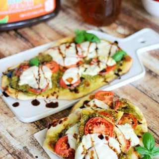 Grilled Caprese Flatbread