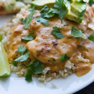 Velveeta Queso Chicken Skillet