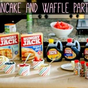 DIY Pancake & Waffle Party Bar