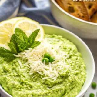 Creamy pea spread